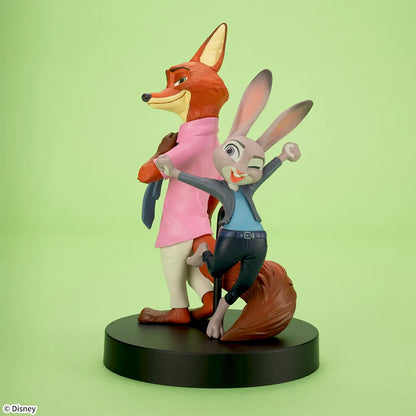Figurine Judy & Nick Act/Cut Luminasta Zootopie Disney