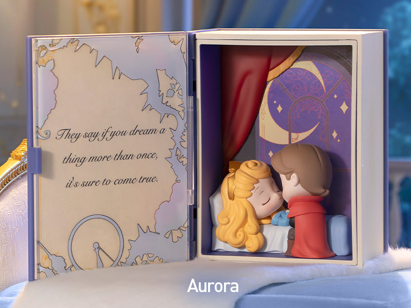 Figurine Disney Princess Fairy Tale Series Scenes Ver. Popmart Disney 8Pcs