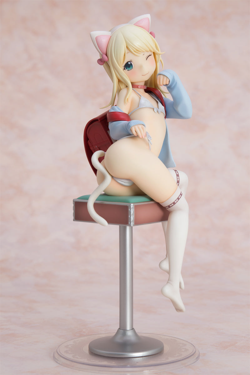 Figurine Yu White Cat Ver. Hatsukoi Ribbon