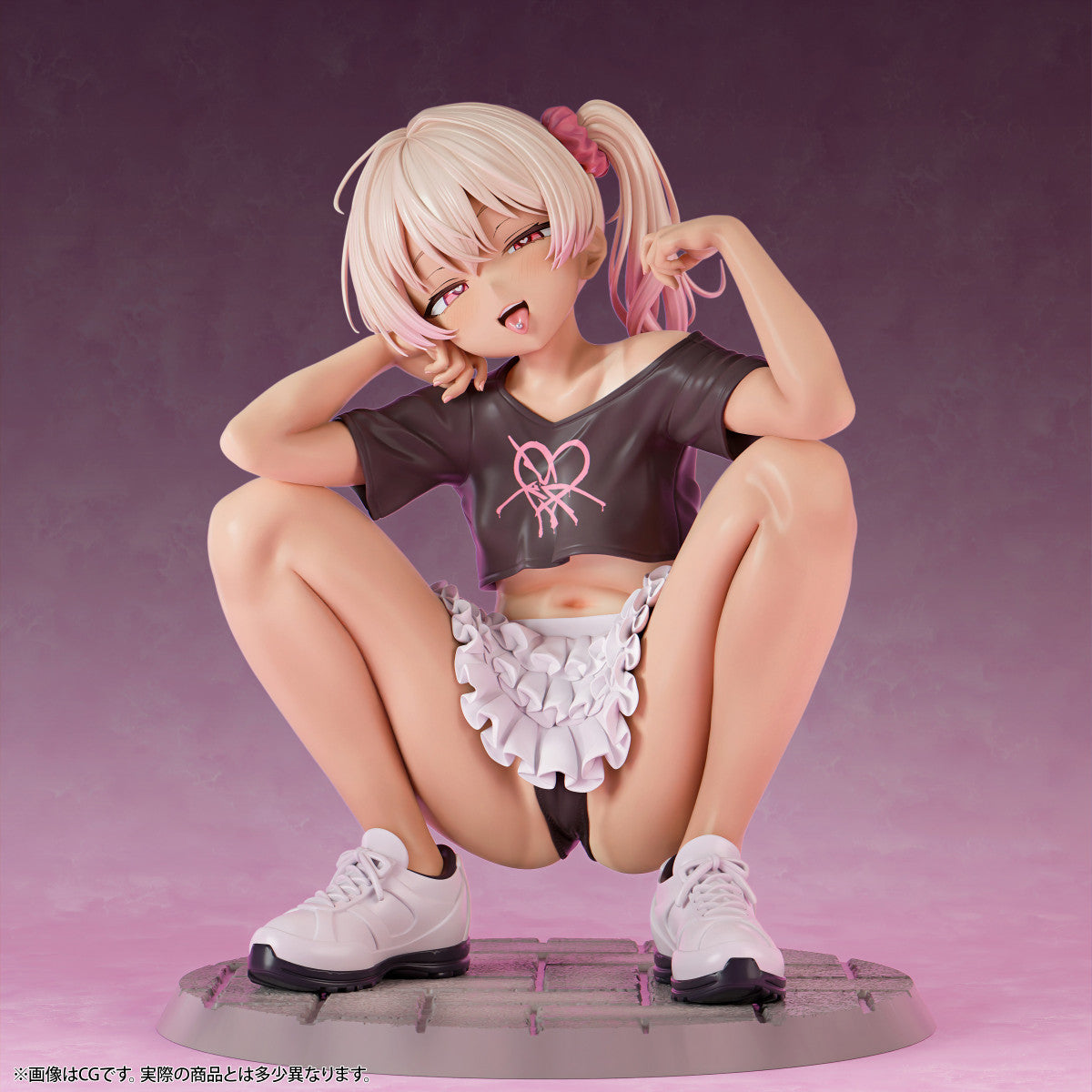 Figurine Natsume Misa Summer Vacation School Swimwear Sunburn Ver.