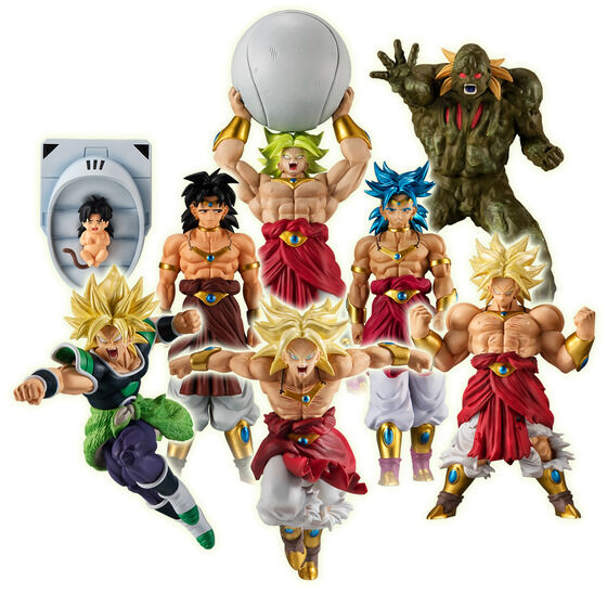 Figurine Broly High Grade Dragon Ball Set Complet