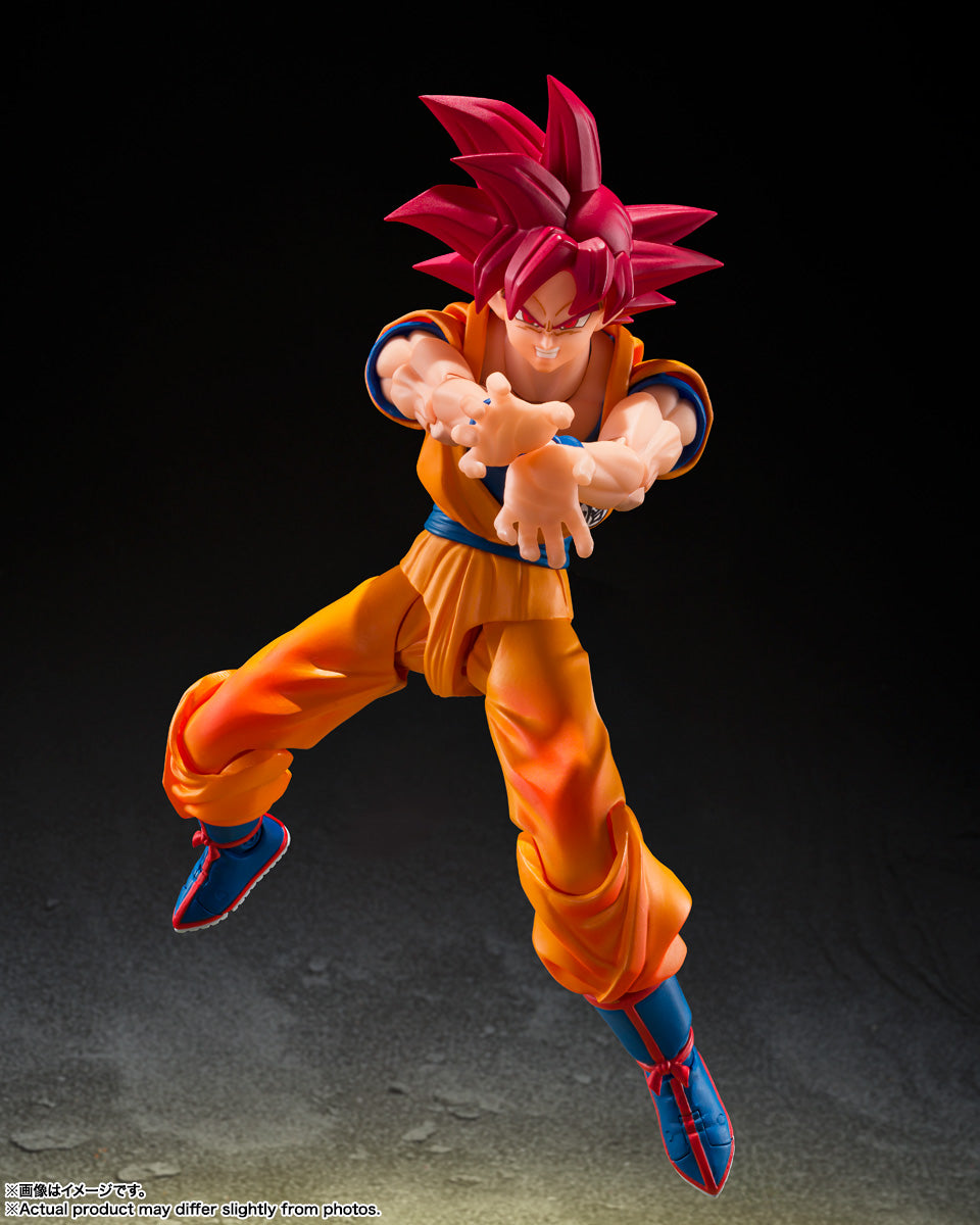 Figurine Super Saiyan God Goku With God Care Ver. S.H. Figuarts Dragon Ball