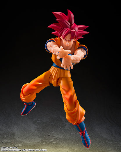 Figurine Super Saiyan God Goku With God Care Ver. S.H. Figuarts Dragon Ball