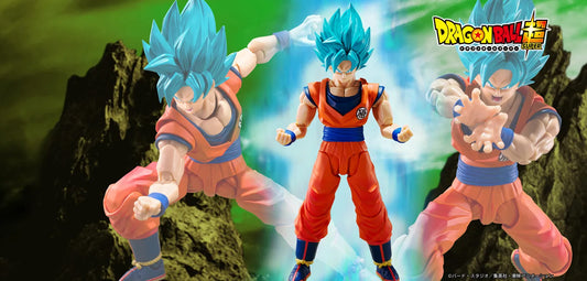 Figurine Super Saiyan God Super Saiyan Goku Blue Power Beyond Limits Ver. S.H. Figuarts Dragon Ball