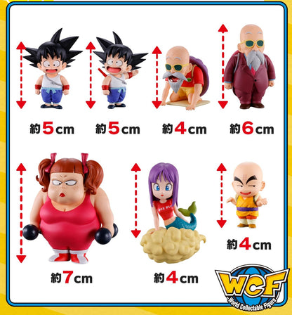 Figurine Dragon Ball Kame House WCF Dragon Ball Set Complet