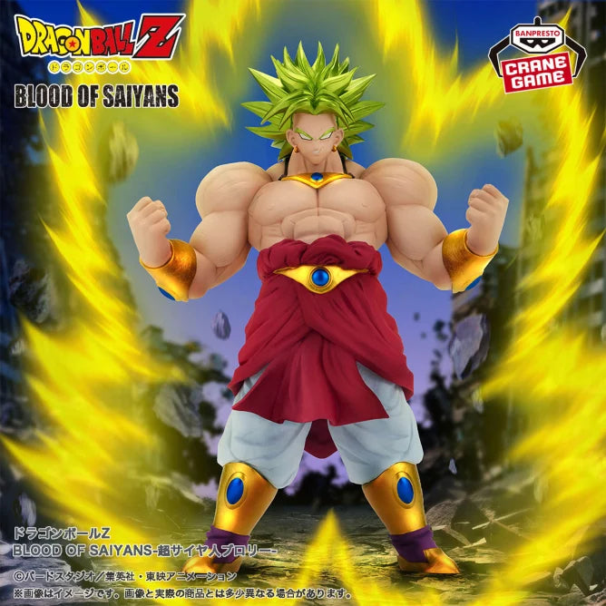 Figurine SSJ Broly Blood Of Saiyans Dragon Ball