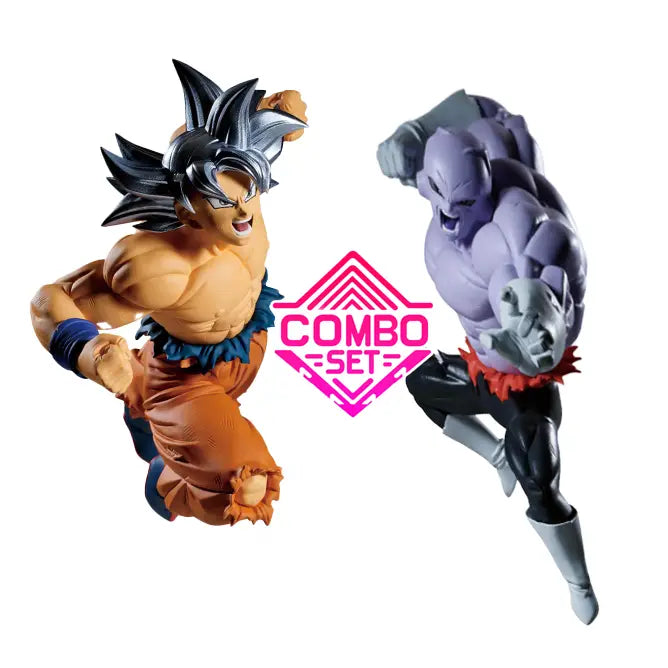Figurine Goku Ultra Instinct VS Jiren Dragon Ball Match Makers Combo Set