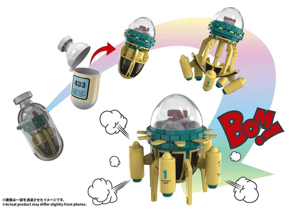 Figurine Capsule No.433 Time Machine Dragon Ball