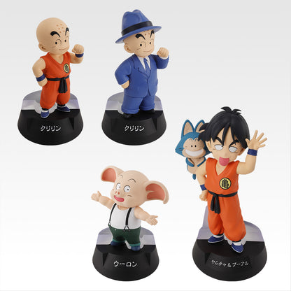 Figurine Krillin & Oolong & Yamcha & Puerh (D) Ichiban Kuji Dragon Ball Assemble Collection Goku's Childhood