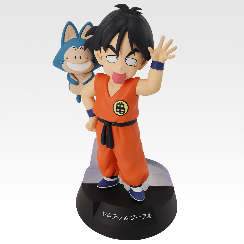 Figurine Krillin & Oolong & Yamcha & Puerh (D) Ichiban Kuji Dragon Ball Assemble Collection Goku's Childhood
