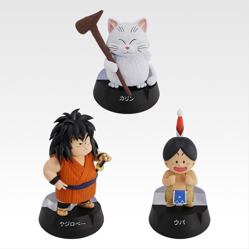 Figurine Karin & Yajirobe & Upa (G) Ichiban Kuji Dragon Ball Assemble Collection Goku's Childhood
