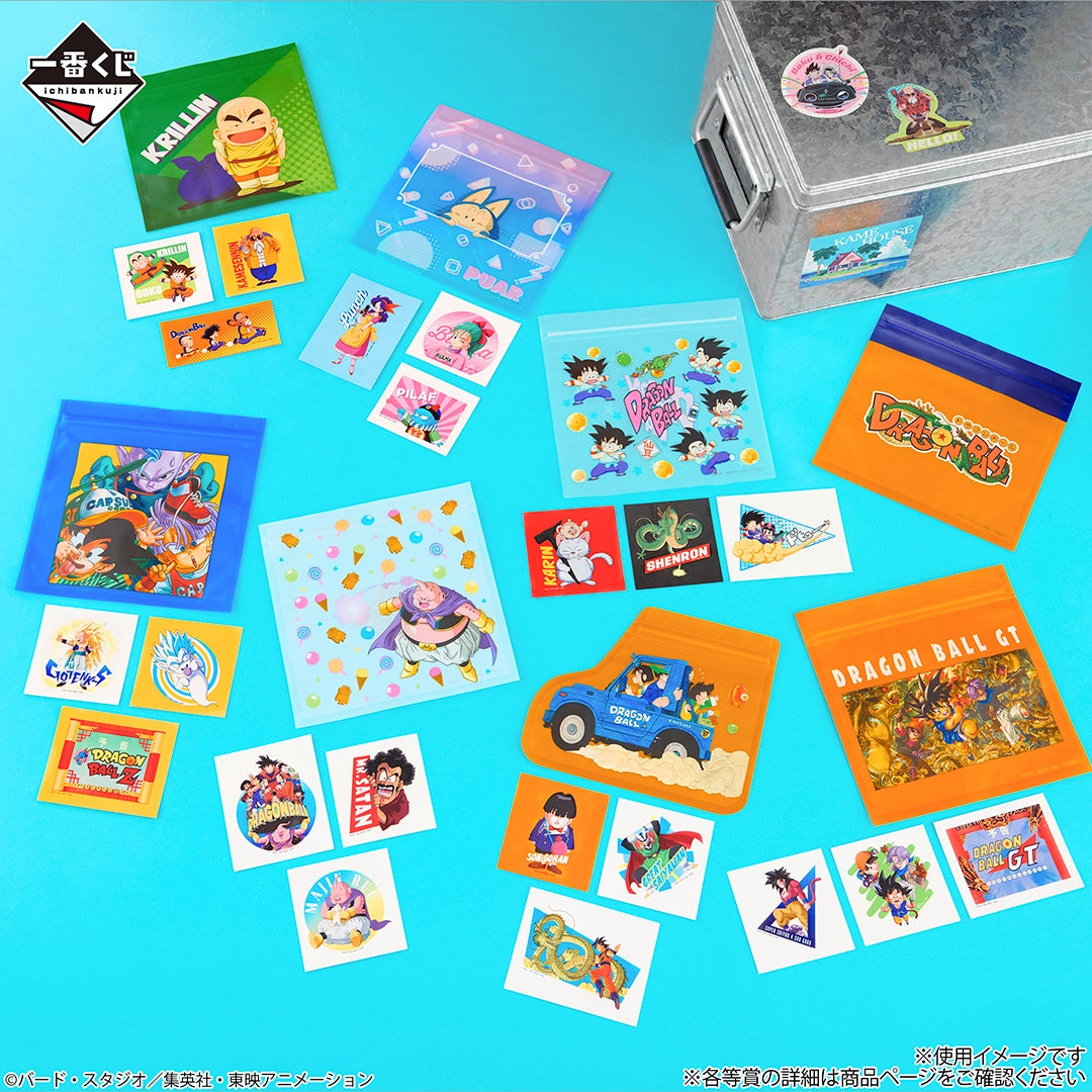 Sticker Set Dragon Ball (I) Ichiban Kuji Dragon Ball Snap Collection VOl.02 Set Complet
