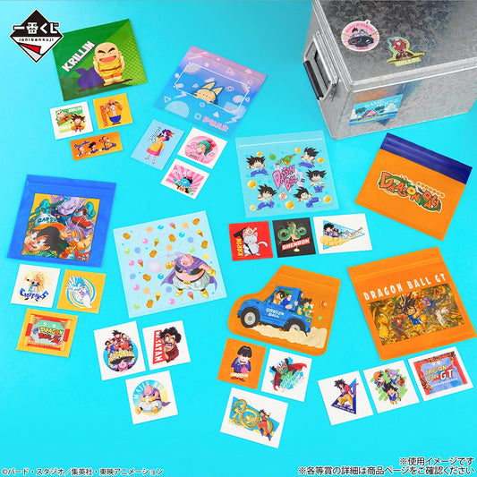 Sticker Set Dragon Ball (I) Ichiban Kuji Dragon Ball Snap Collection VOl.02 Set Complet