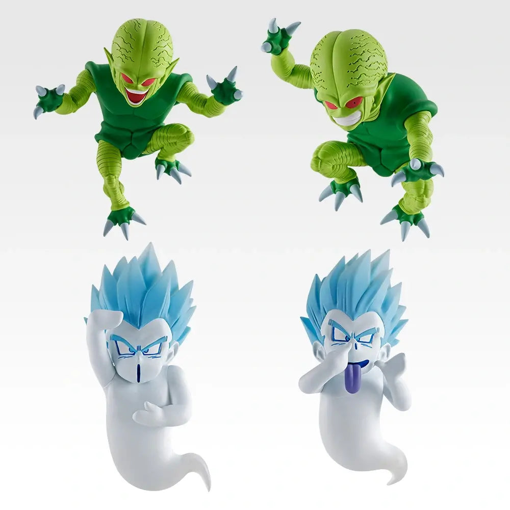 Figurine Magnet Saibaman & Ghost Kamikaze (F) Ichiban Kuji Dragon Ball Spectacular Battle Set Complet