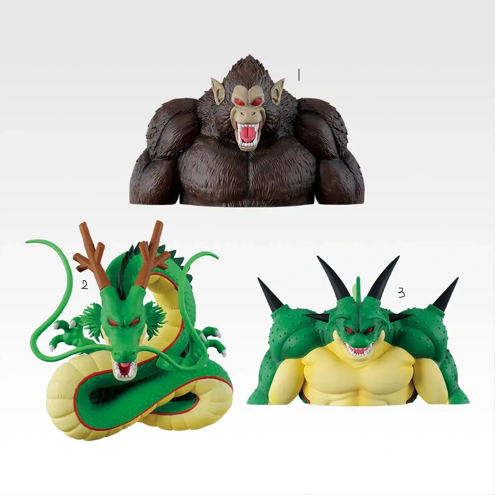 Figurine Magnet Shenron & Porunga & Ozaru (F) Ichiban Kuji Dragon Ball Spirit of The Saiyan