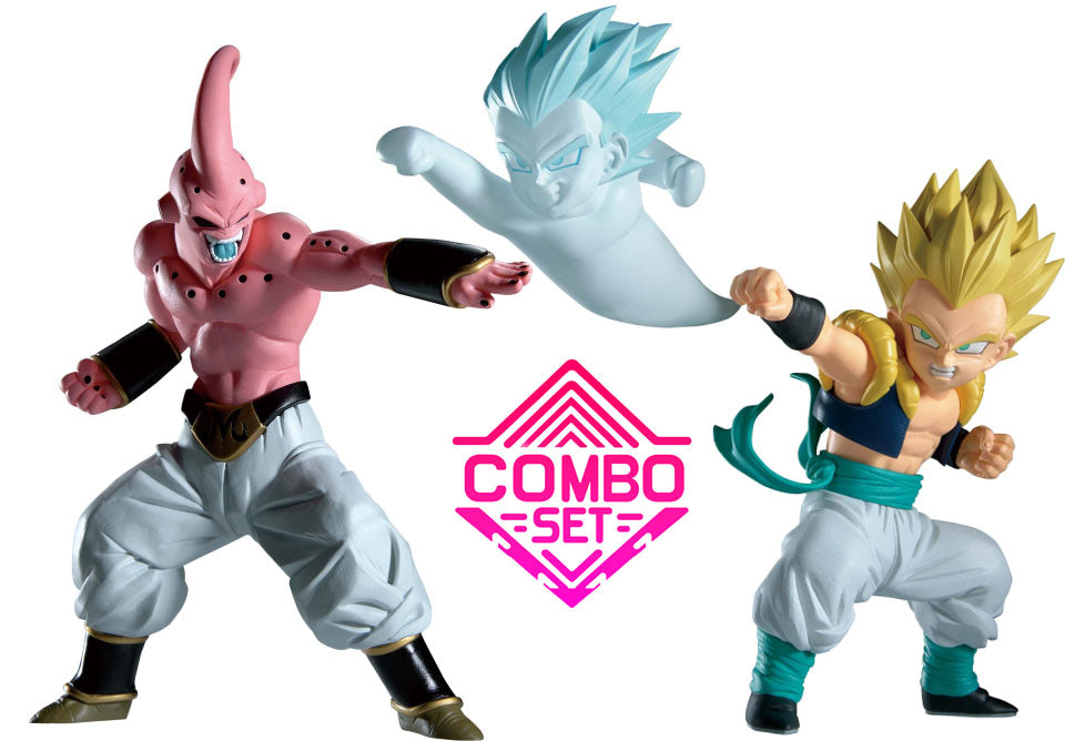 Figurine Gotenks VS Buu Dragon Ball Match Makers Combo Set