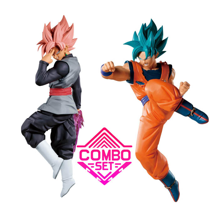 Figurine Goku Black VS Goku Dragon Ball Match Makers Combo Set