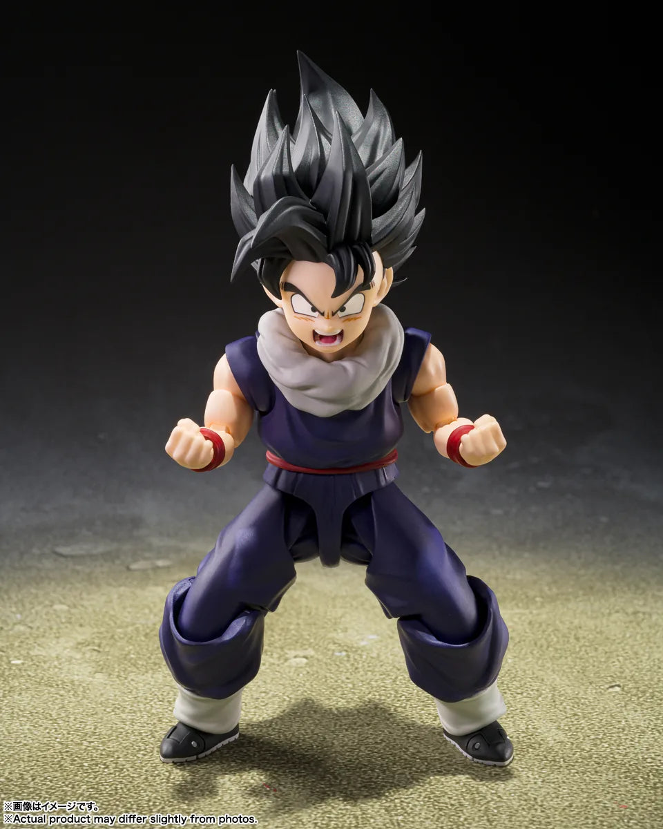 Figurine Gohan Z Fighters Ver. S.H. Figuarts Dragon Ball + Socle Z Fighters
