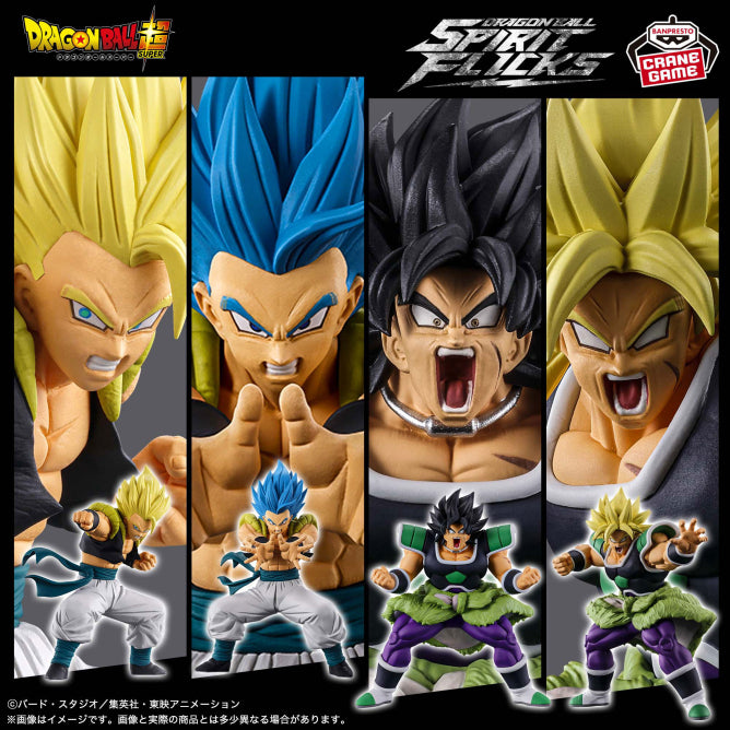 Figurine Gogeta & Broly Spiritflicks Vol.01 Dragon Ball Au Choix