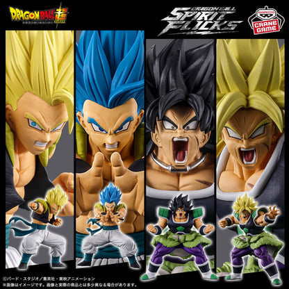 Figurine Gogeta & Broly Spiritflicks Vol.01 Dragon Ball Au Choix