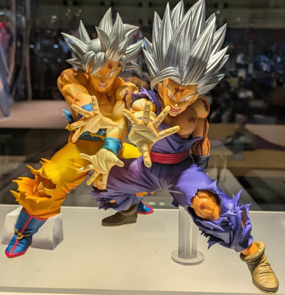 Figurine Goku Ultra Instinct & Gohan Beast Masterlise Outside 10th Anniversary Ver. Dragon Ball Super