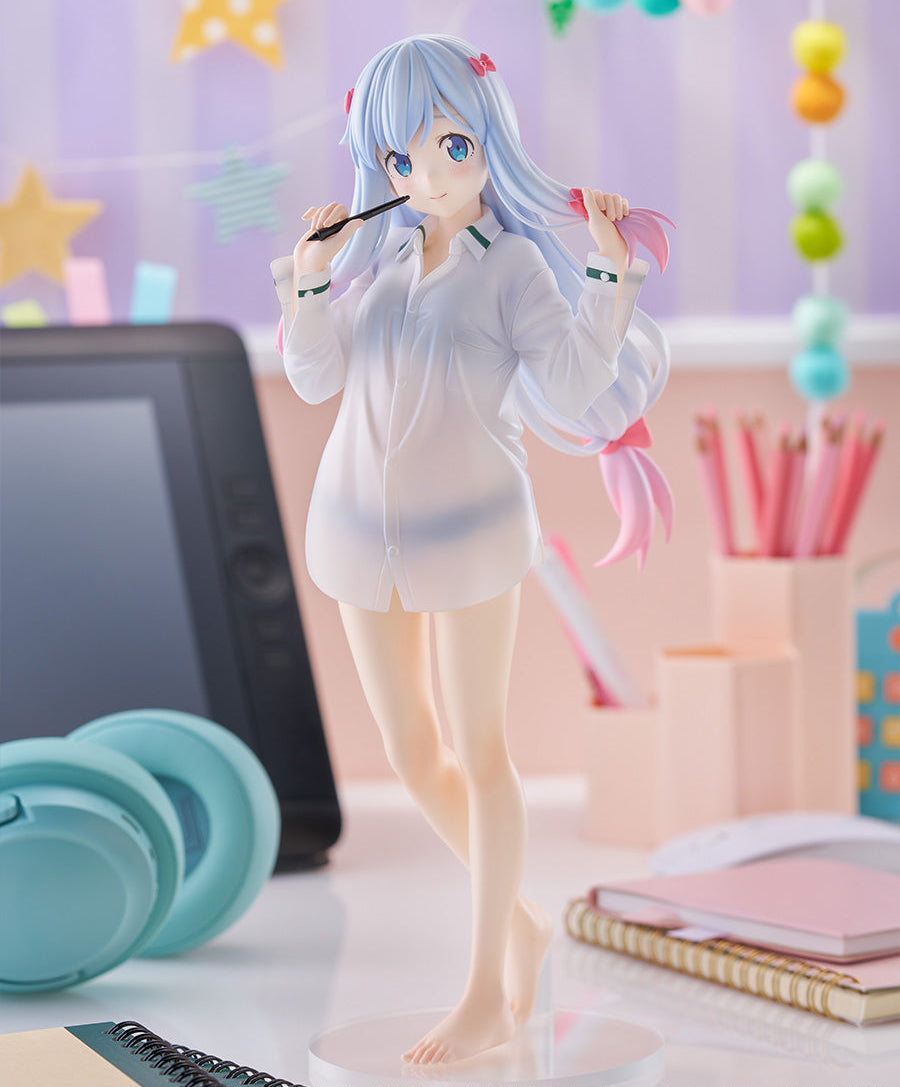 Figurine Izumi Sagiri Shirts Ver. Tenitol Furyu Eromanga Sensei