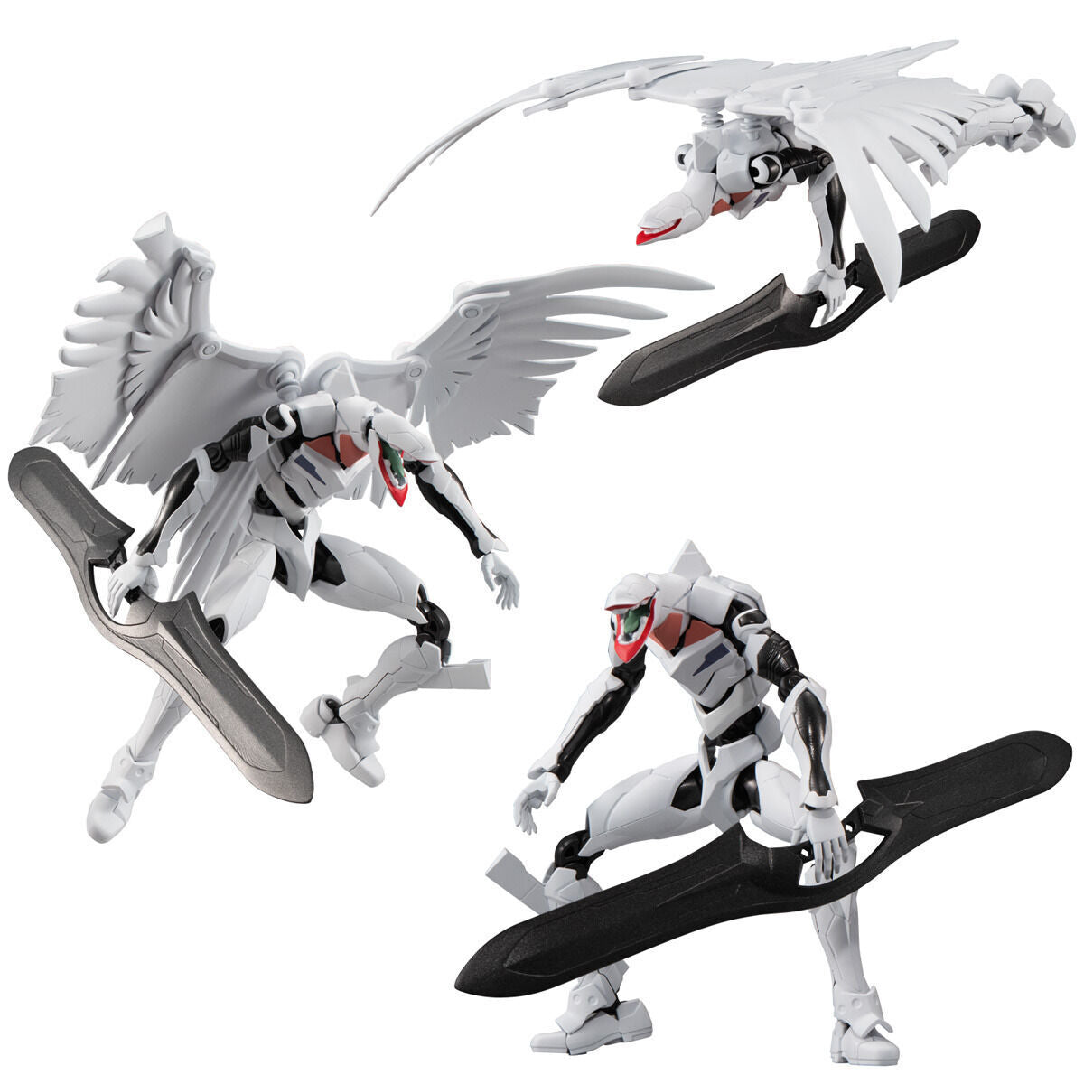 Figurine Evangelion Eva Frame EX Evangelion 3Pcs