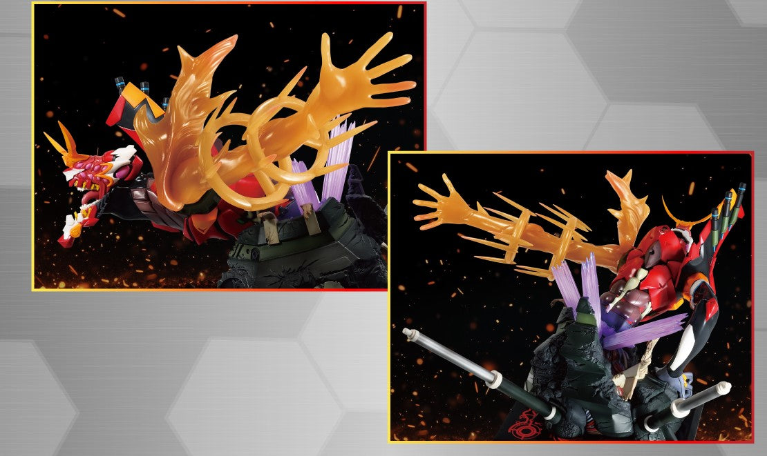 Eva Unit O2 Alpha Figurine Eva Unit 02 Alpha (Last One) Ichiban Kuji Evangelion Yamato O