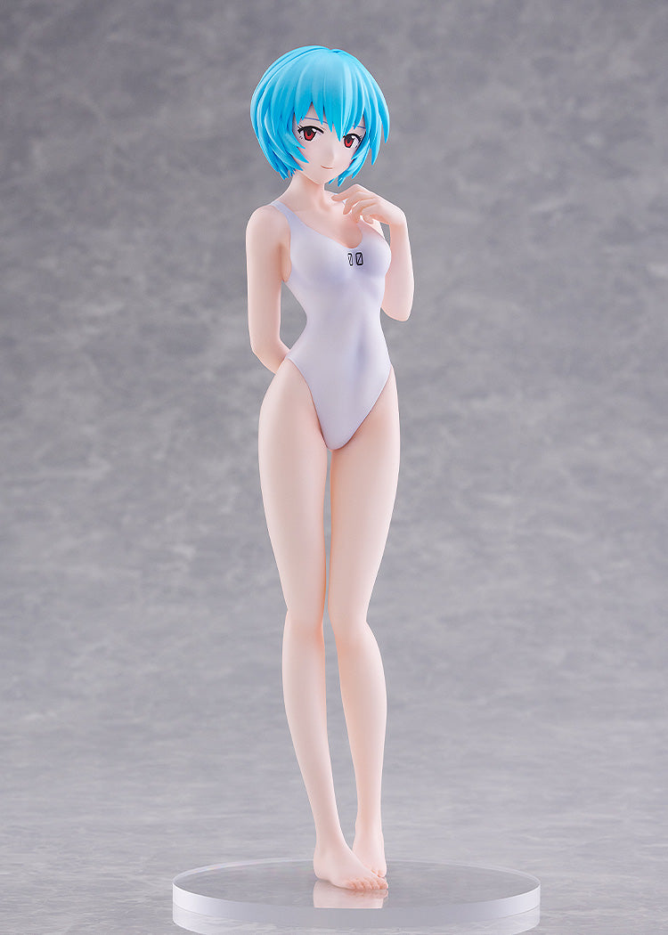 Figurine Ayanami Rei Pop Up Parade Beach Queens Evangelion L Size