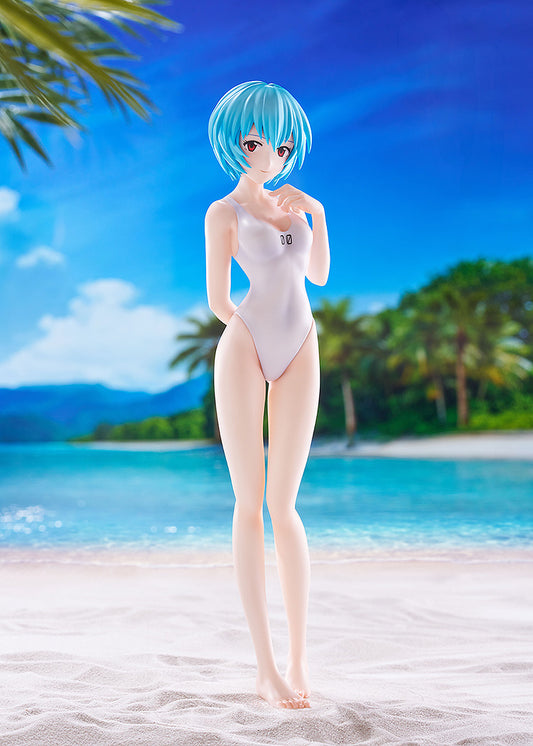 Figurine Ayanami Rei Pop Up Parade Beach Queens Evangelion L Size