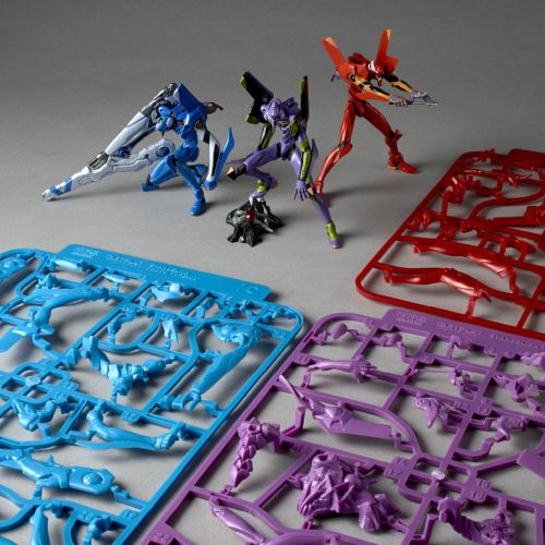 Figurine Evangelion Artpla Yamaguchi Evangelion 3Pcs