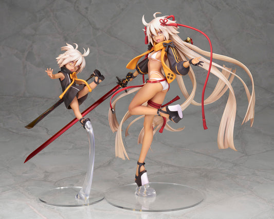 Figurine Saber Okita Souji Final Ascension Ver. 1/7 Fate Grand Order Set 2Pcs
