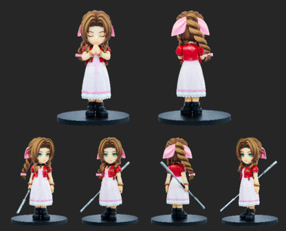 Figurine Aerith Gainsborough Adorable Arts Ver. Square Enix Final Fantasy VII Rebirth