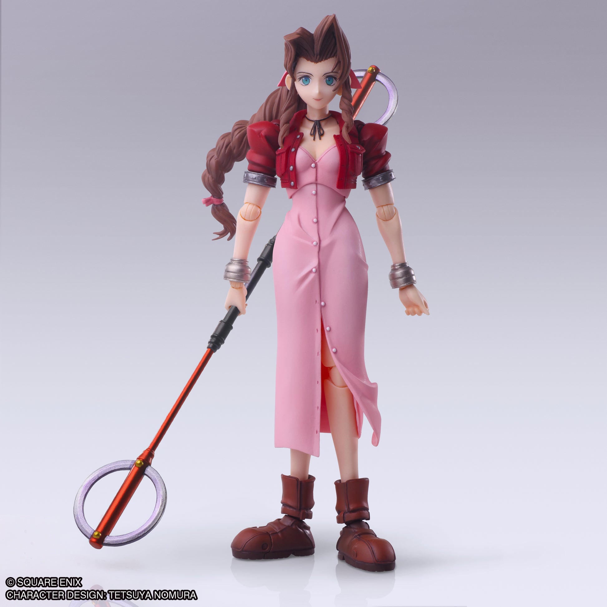 Figurine Aerith Gainsborough Mythril Rod Ver. Bring Arts Final Fantasy VII