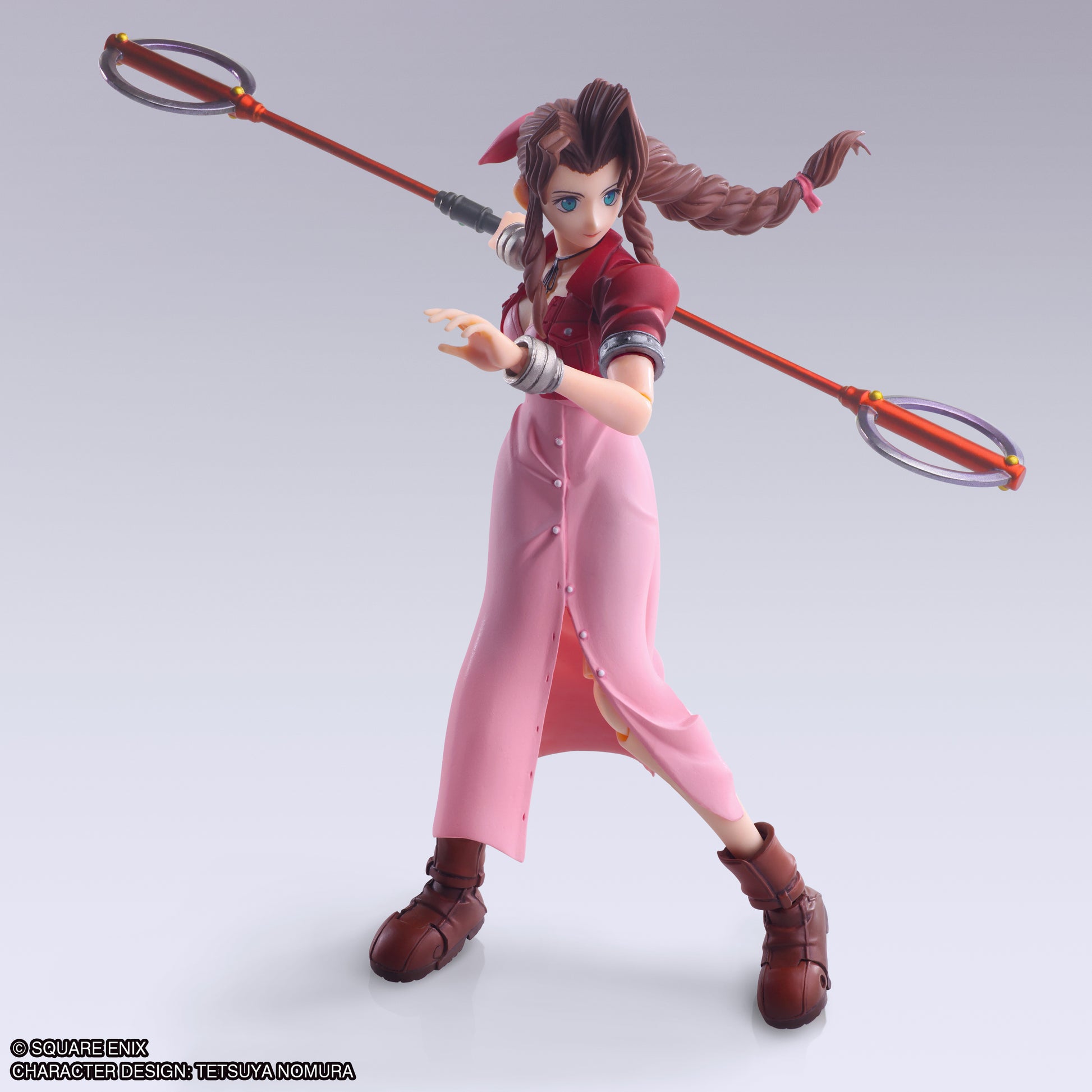 Figurine Aerith Gainsborough Mythril Rod Ver. Bring Arts Final Fantasy VII