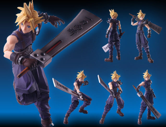 Figurine Cloud Strife Hardedge Ver. Bring Arts Final Fantasy VII