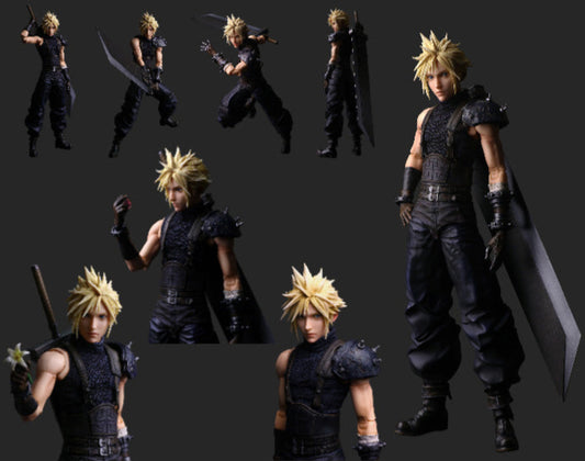 Figurine Cloud Strife Play Arts Final Fantasy VII