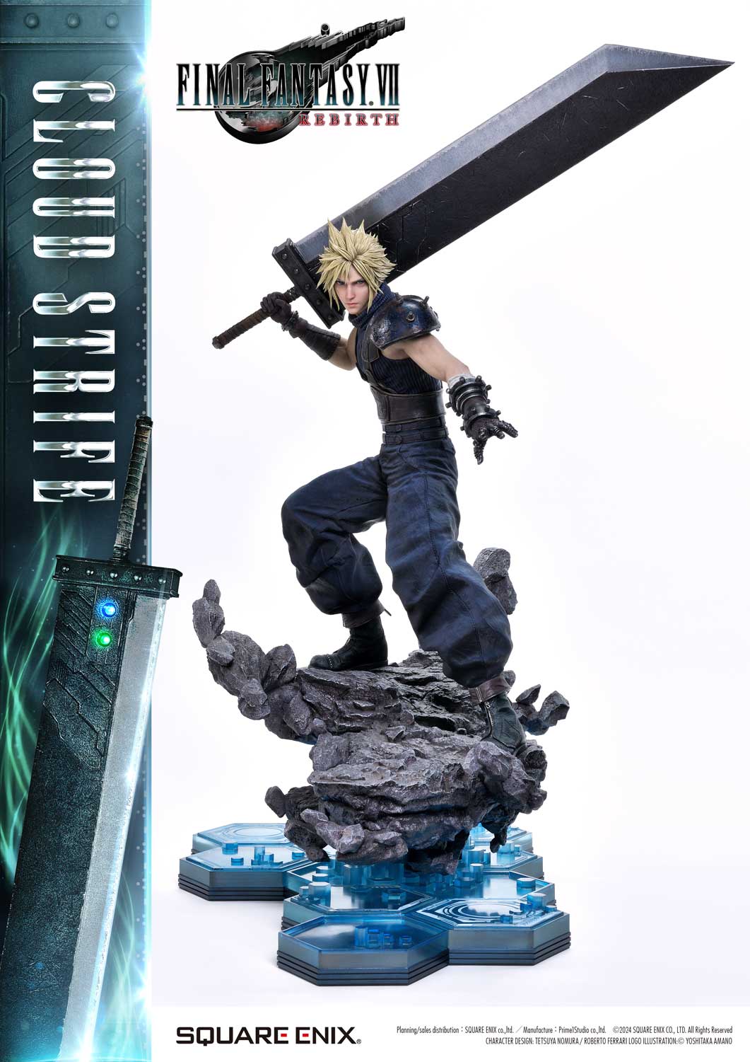 Figurine Cloud Strife Masterline Final Fantasy VII Rebirth 1/4