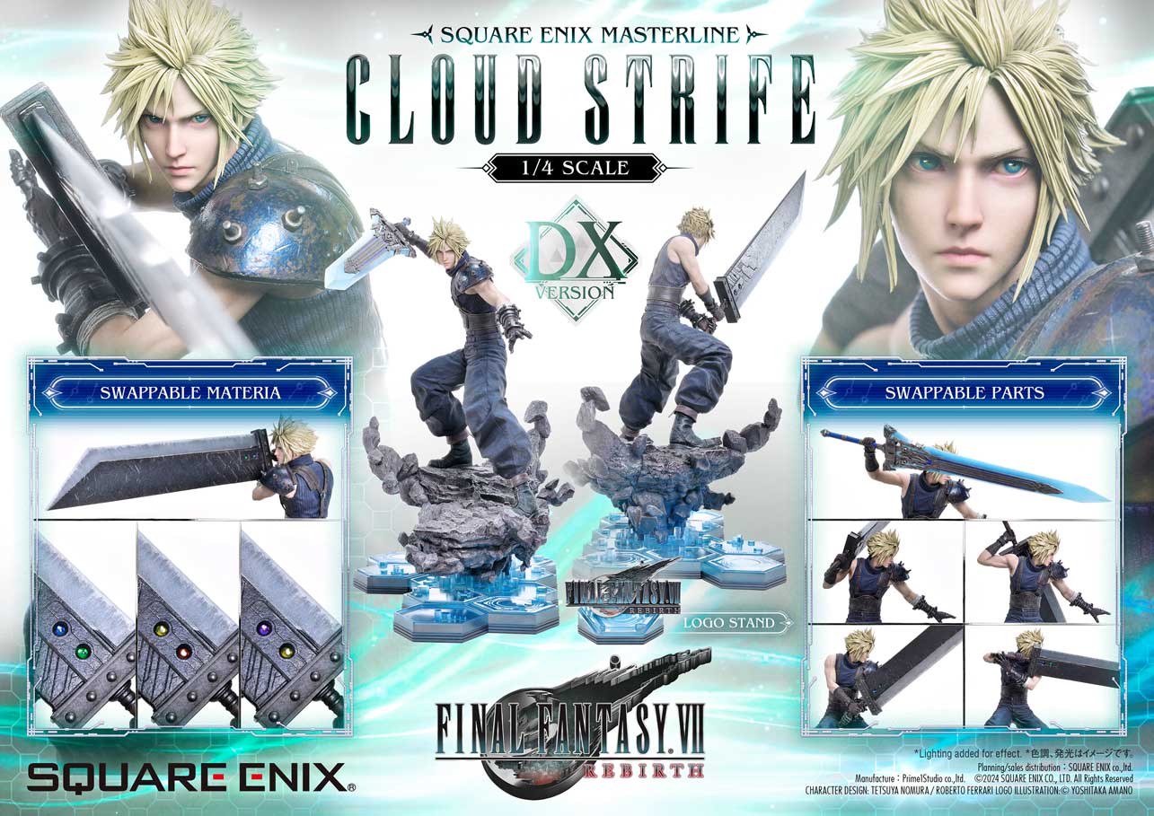 Figurine Cloud Strife Masterline Final Fantasy VII Rebirth 1/4