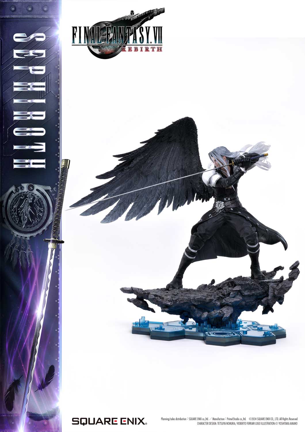 Figurine Sephiroth Masterline Final Fantasy VII Rebirth 1/4