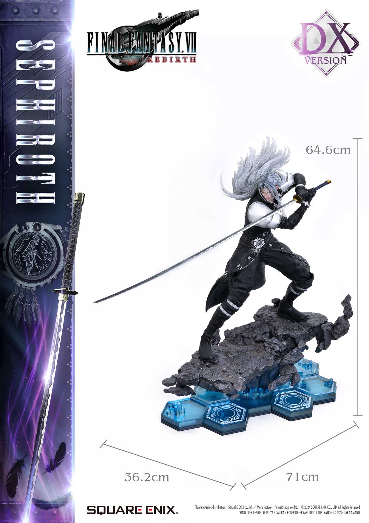 Figurine Sephiroth Masterline Final Fantasy VII Rebirth 1/4