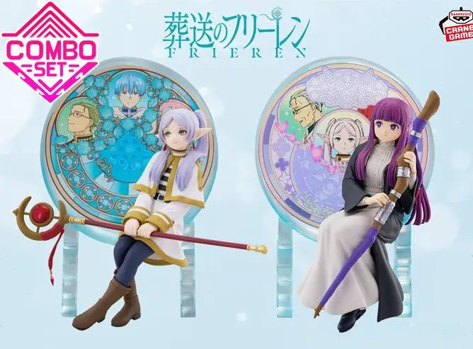 Figurine Frieren & Fern Glasscape Frieren Combo Set