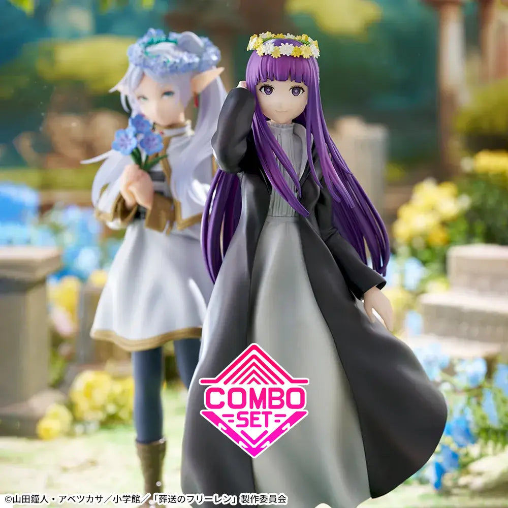 Figurine Frieren & Fern Flower Renewal Ver. Luminasta Frieren Combo Set