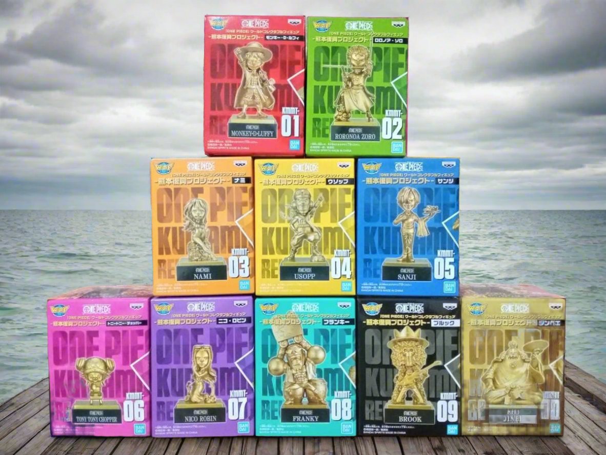 Figurine World Collectible Figure WCF Kumamoto Reconstruction Project Full Set 10 Pcs One Piece