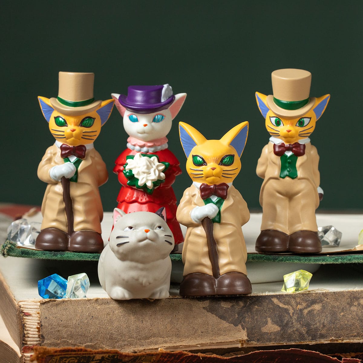 Figurine Baron Le Royaume des Chats Ghibli 5Pcs