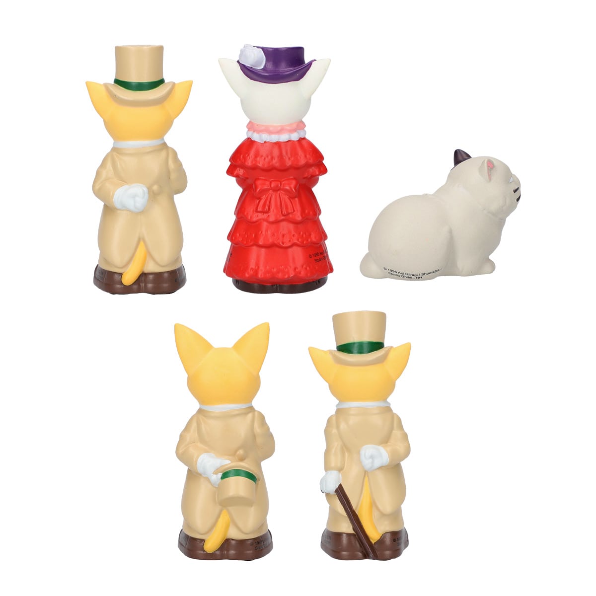 Figurine Baron Le Royaume des Chats Ghibli 5Pcs