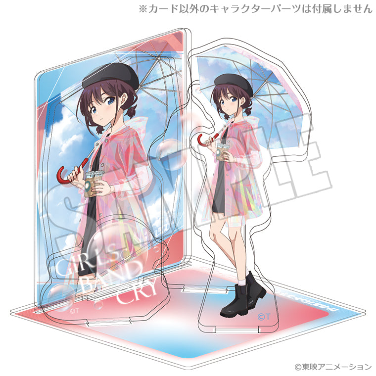 Diorama Acrylique Nijimachi Refrain Ver. Girls Band Cry Au Choix