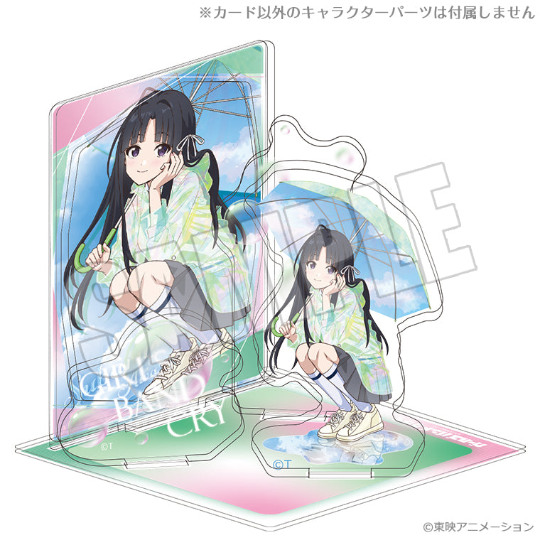 Diorama Acrylique Nijimachi Refrain Ver. Girls Band Cry Au Choix