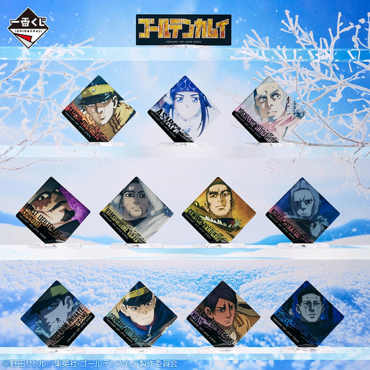 Acrylique Stand Golden Kamuy (H) Ichiban Kuji Golden Kamuy The Battle For The Gold