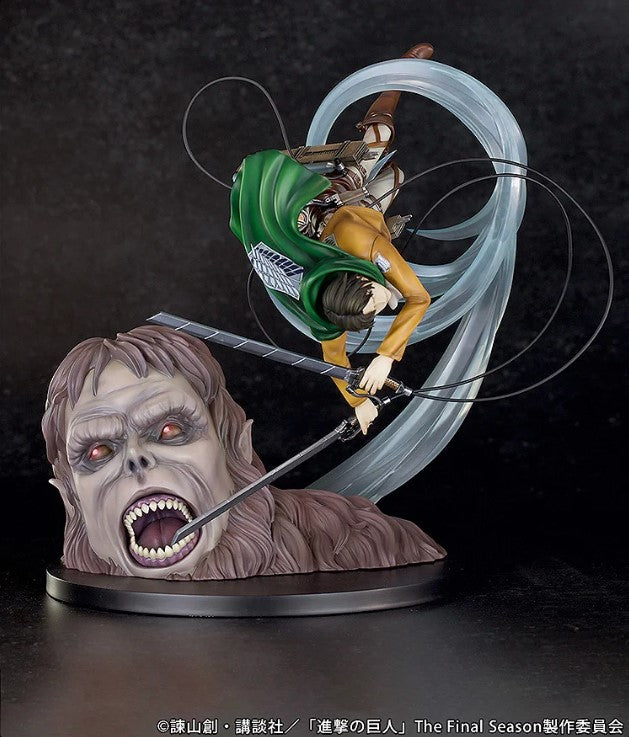 Figurine Levi vs Beast Titan ver. Good Smile Attack on Titan